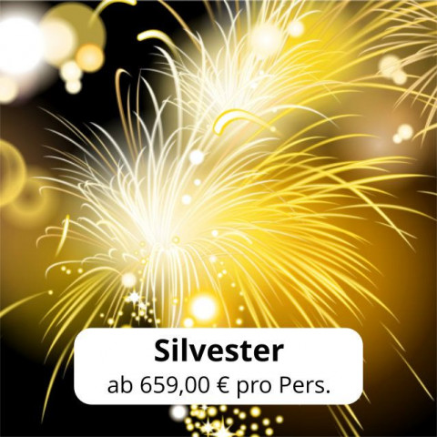 Silvester 2026 quadratisches Bild