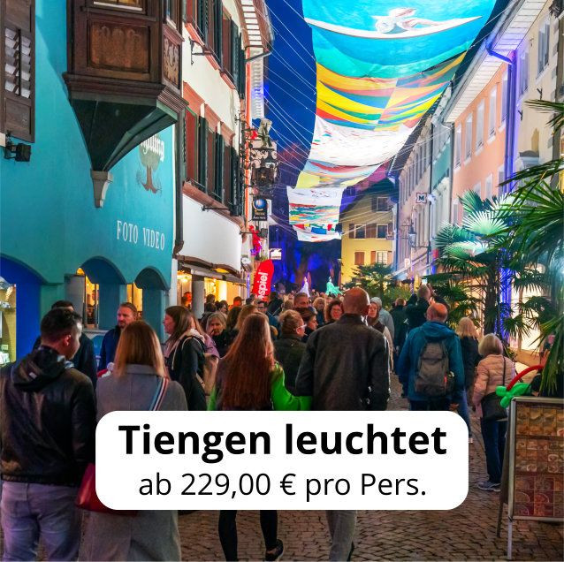 Tiengen leuchtet 2026 quadratisches Bild