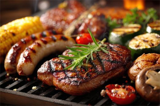 Fleisch Spommer-Grillparty