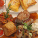 Grillteller mit Mais
