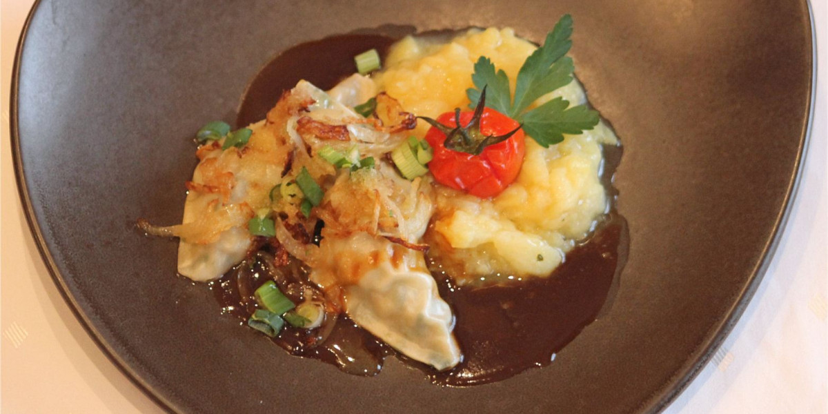 Maultäschle auf Kartoffelsalat